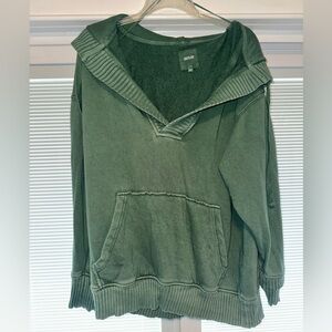 Aerie green sweatshirt
